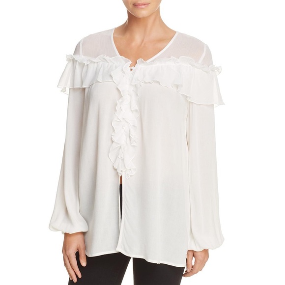 Free w purchase! Band of Gypsies Peasant Blouse - Picture 2 of 7